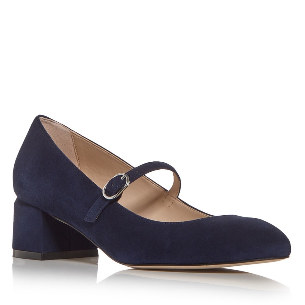 Stuart Weitzman Gabby 45 Mary Jane Block Heels